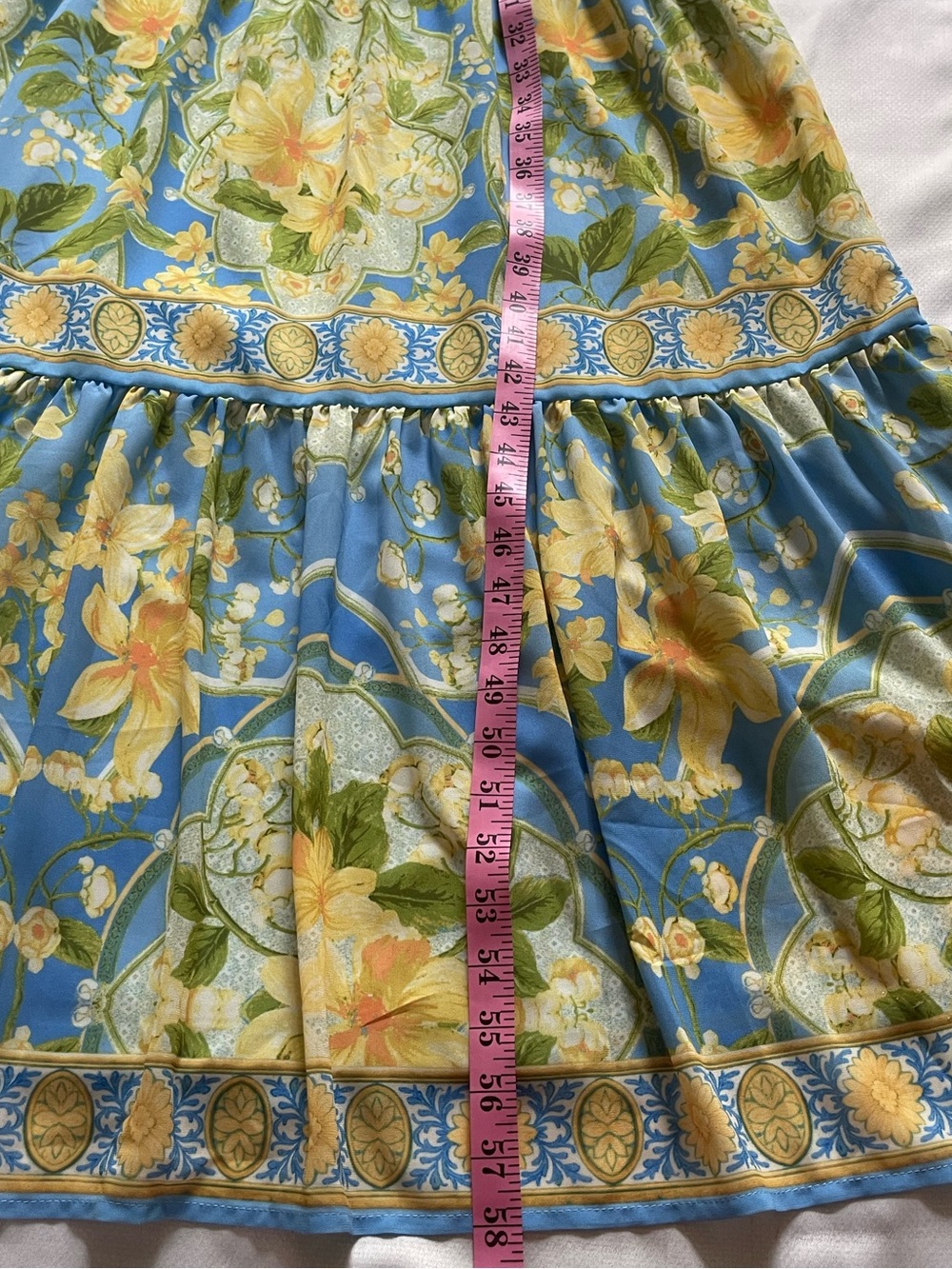 Flying Tomato GOLDEN HOUR BLOOM WOVEN MAXI DRESS - Picture 10 of 12